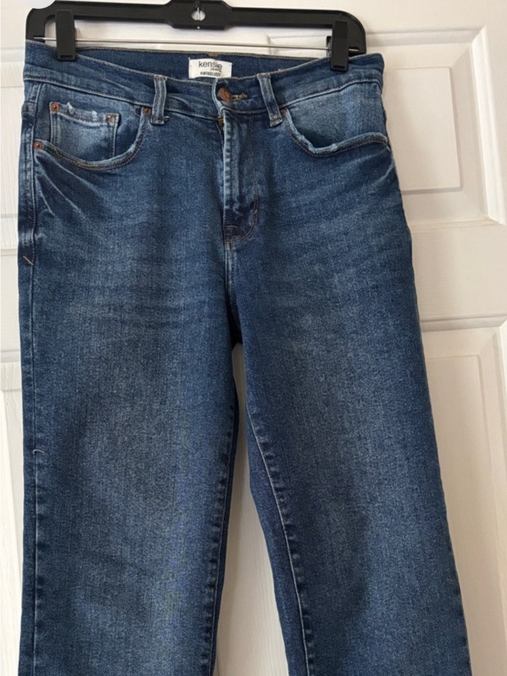 Kensie Medium Blue Straight-Leg Jeans size 8/29 - Picture 7 of 7